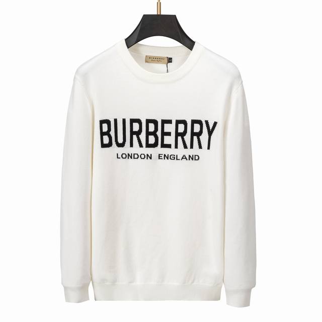秋冬新款Burberry毛衣，官网同步，高端大气 ，每个细节都静心独具，简单时尚大方，上身无可挑剔，M-3Xl
