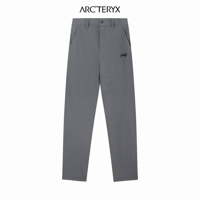 Arcteryx 始祖鸟春夏季新款 两色高品质薄款商务休闲时尚冰丝西裤 爽滑舒适抗皱无痕的好裤子 质感柔软 手感微弹 ，清凉冰丝裤 腰部松紧带， 版型设计时尚潮