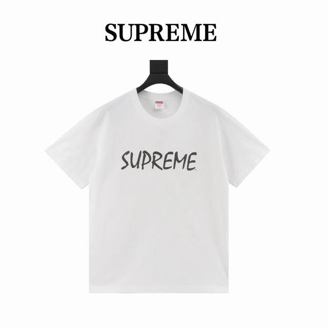 Supreme Fw24 胸前Logo印花图案圆领短袖T恤 Size：S-Xl