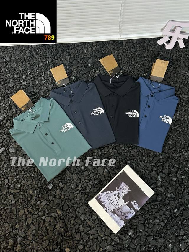 北面 The Nirth Face 24Ss夏季硅胶翻领Polo衫户外速干短袖 - 官网专柜同步在售 精选科技面料 对于品质控和面料控者必入的单品！面料采用全棉