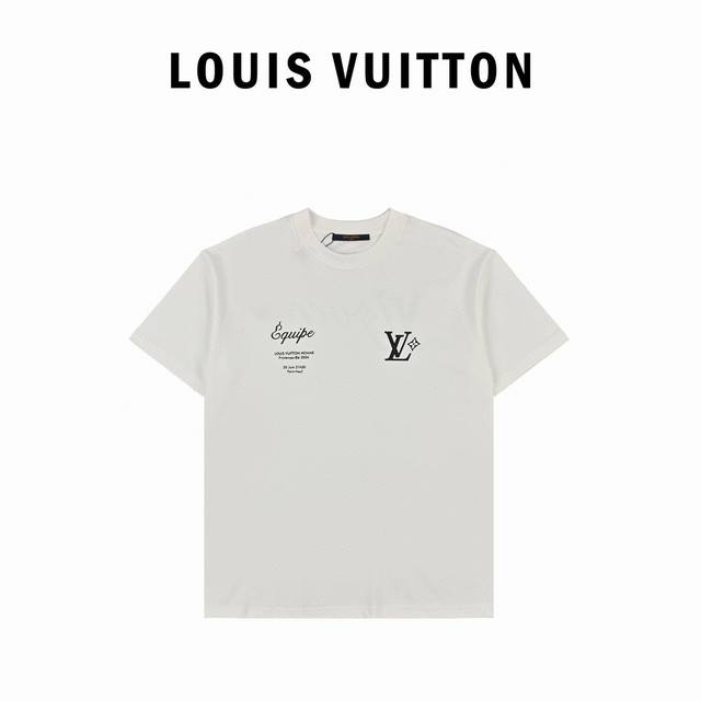 Louis Vuitton 路易威登 24Ss 菲董联名员工短袖 面料采用270克精梳全棉材质，印花采用进口水浆丝网印花工艺，定制辅料，大厂出品非常考验做工，宽
