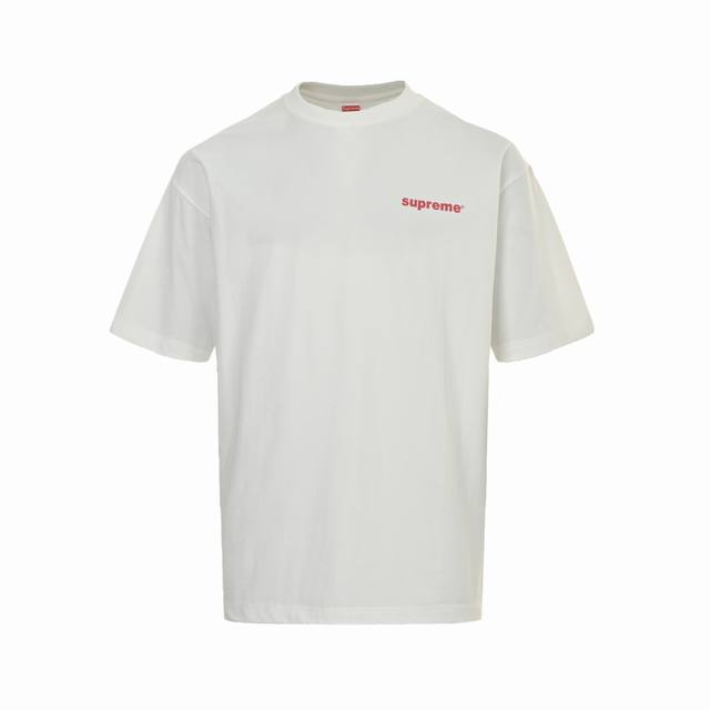 Supreme 背面十字架印花圆领短袖 Size:S-Xl