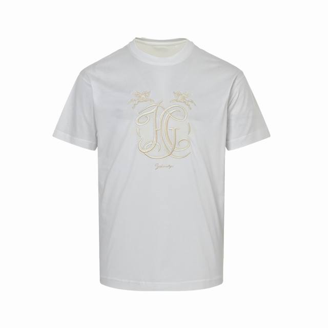 Givenchy 纪梵希 25Ss 独角兽刺绣短袖 采用 %棉质面料，柔软透气，让你在夏日里尽享舒适。 正面和背面饰以Givenchy Logo印花，正面饰以H