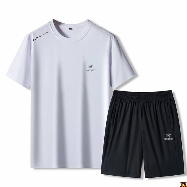 Arc’Teryx始祖鸟 独家实拍上新夏季高品质运动套装爆款短袖短裤冰丝蝴蝶纹短袖冰丝速干两件套，本季主打，货源充足，放心主推，高端品质，经典设计，做工出色，经