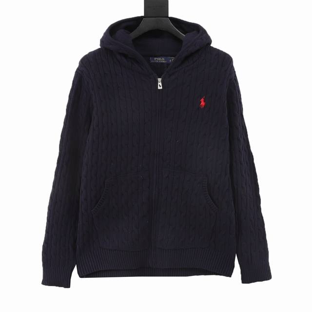 Ralph Lauren 拉夫劳伦 25Fw 小标针织拉链外套 拉尔夫 劳伦 Ralph Lauren 时装界“美国经典”品牌。由拉尔夫 劳伦老爷子于1968年
