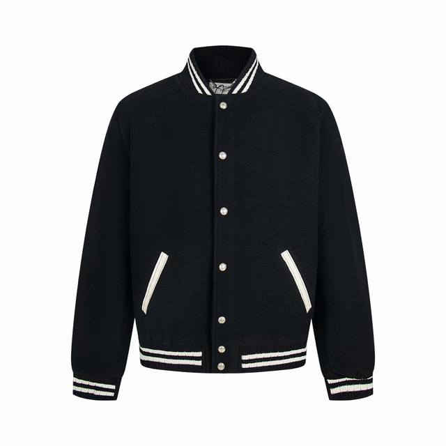 羊毛版本 Slp真皮后背贴字棒球服外套 渠道精品 潮男潮女Zui爱的棒球服夹克 市场各级版本都有 细节你们一定要对比 最牛X的实力品控 细节精致 拥有它,你就是