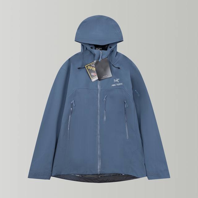 最高版本 Arcteryx Beta Sv始祖鸟硬壳顶级全压胶版本冲锋衣 自购Zp打版 所有数据 辅料 全套辅料定制 整衣 腋下Ykk双向拉链，五金全部开模定制