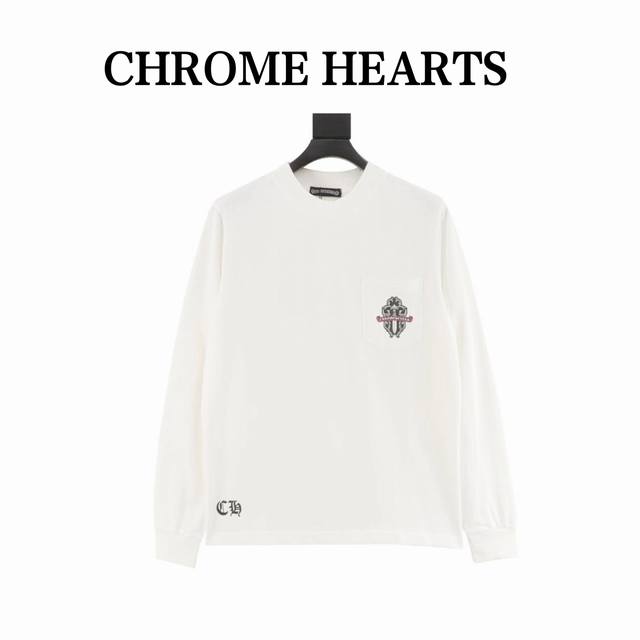 Chrome Hearts 克罗心绿色大宝剑印花长袖 秋冬王炸整体上身特彰显时尚和个性，情侣一起穿更是炸街王牌推荐T恤 颜色：黑色 白色 尺码：Xs-L