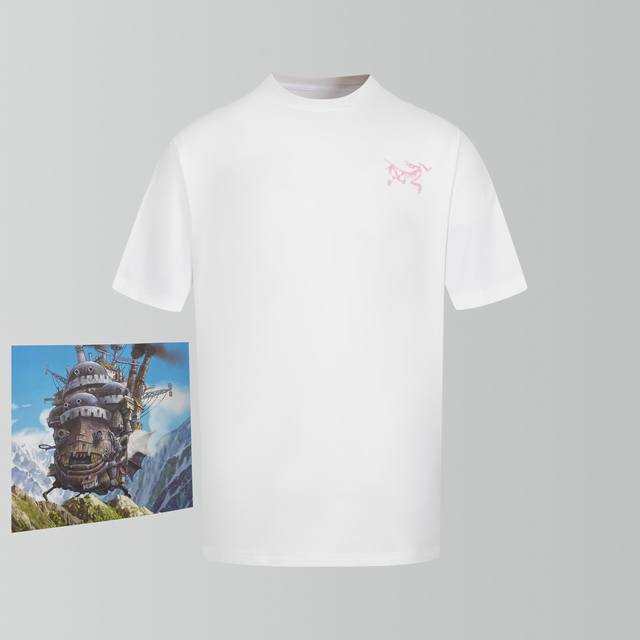 礼盒装 款号：Y05-2码数Xs-S-M-L 始祖鸟上新的Kragg Cotton Bird Tile Crew Shirt Ss，黑 白 黑色白Logo 、白