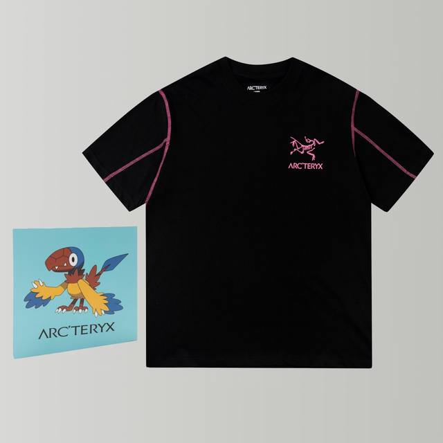 款号A125-3码数Xs-S-M-L情侣绝佳搭配 Arc’Teryx 始祖鸟 春夏新款短袖T恤、配上独特色线使整件衣服更加完美搭配、必买款式[调皮][调皮][调
