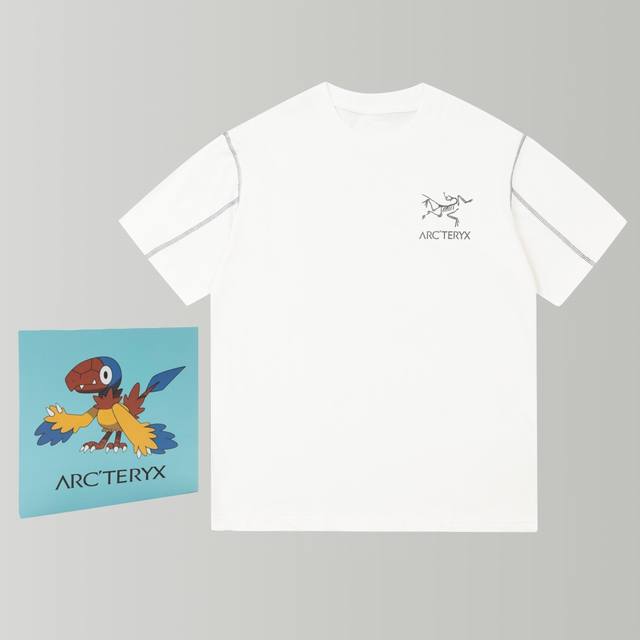 款号A125-2码数Xs-S-M-L情侣绝佳搭配 Arc’Teryx 始祖鸟 春夏新款短袖T恤、配上独特色线使整件衣服更加完美搭配、必买款式[调皮][调皮][调