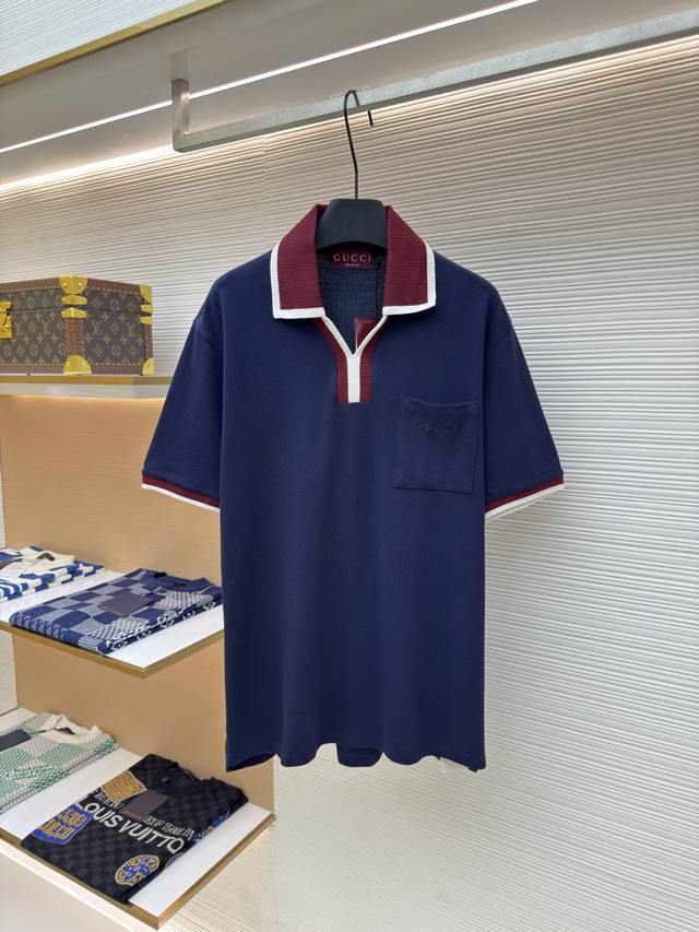 Gucci 撞色刺绣字母 正品：7317购入开发 货号：1680182-A45 面料：珠地面料 工艺：刺绣制作 版型：合身版型 克重：约340克 尺码：Xs-S