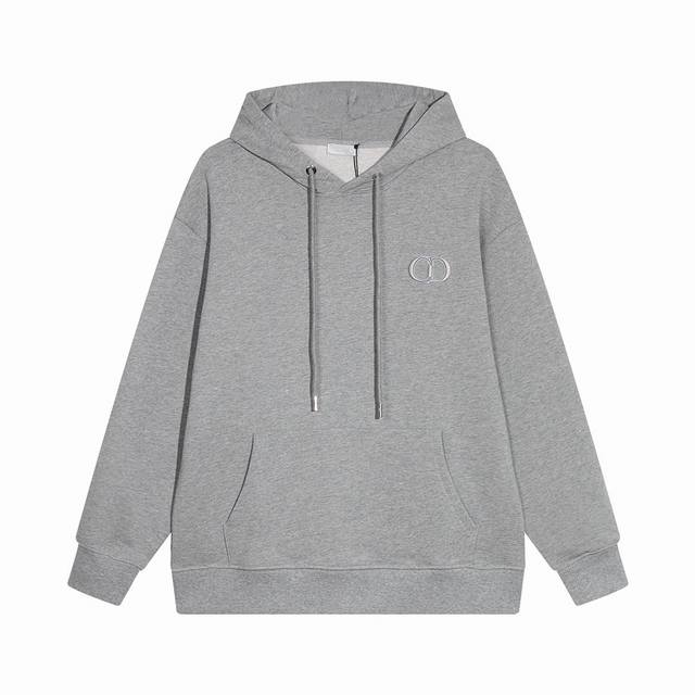 301款，高端定制，最高品质版本D*家新款Logo刺绣帽衫，采用独家定制480G原版1:1双股双纱纯棉面料，定织定染同缸无色差罗纹，定制1:1辅料，三标齐全，O