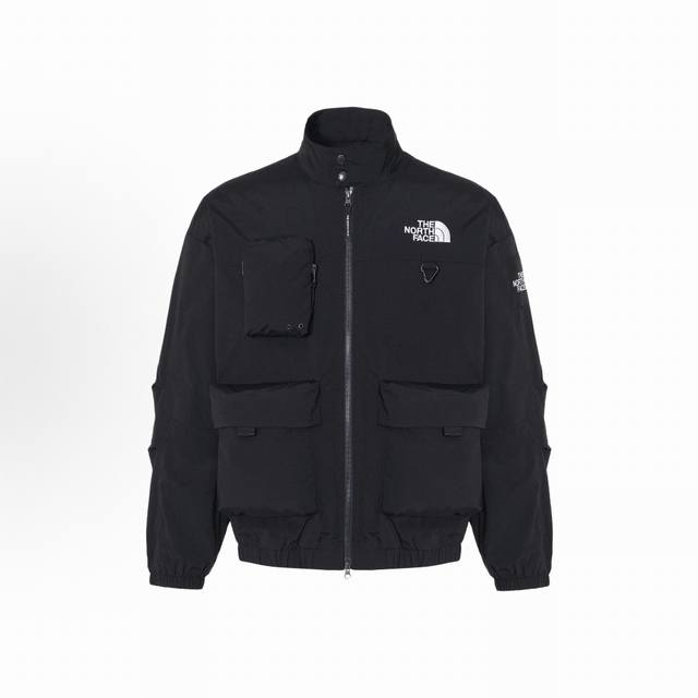The North Face Tnf 北面纯色拉链机能户外夹克 早春新品休闲运动外套 开年必入新秋款夹克 爆炸走起来 牛货首发 厚度适中 非常适合早春穿着 现货