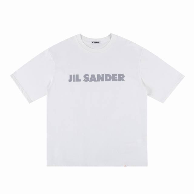 Jil Sander × 始祖鸟 Ss重磅联名款 Jil 廓形字母压胶印花圆领短袖T恤 -超Oversize版型 街头范十足 从面料开始定织区别通货 280克重