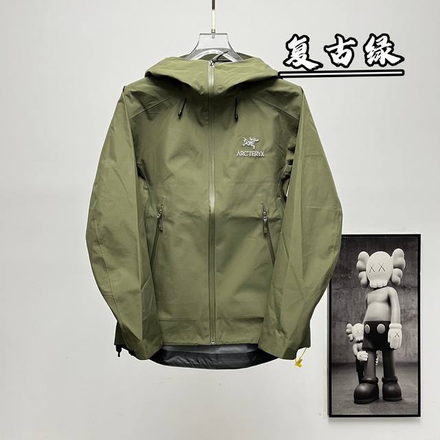 终端供应 正品级 Arc‘Teryx丨始祖鸟Beta Lt硬壳连帽冲锋衣 颜色：复古绿 Size：S-Xxl