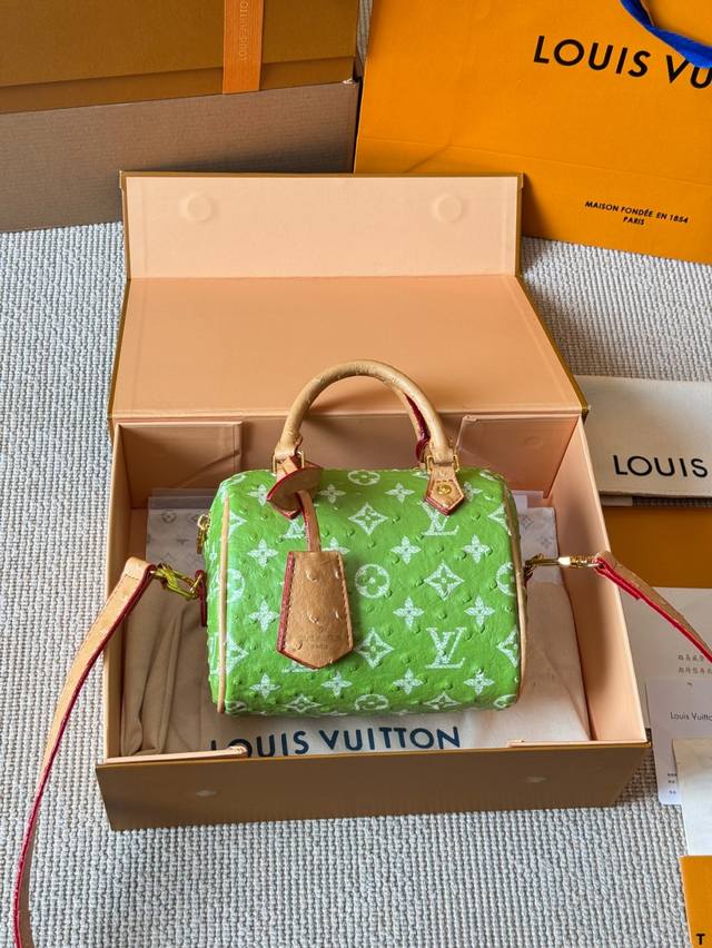 牛皮版本 Lv Nano Speedy 18 P30 枕头包 Lv 新款系列 枕头包 手袋,全网首发 Lv Speedy Nano 枕头包这款Retiro 手袋