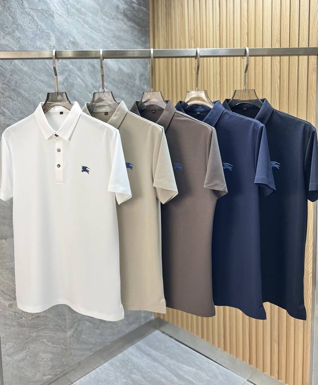 Burberry 巴宝莉 2025年春夏新品上新 三标齐全 翻领短袖Polo衫 好货不用过多介绍 看细节 专柜码数：M-Xxxxl 175 140建议L，