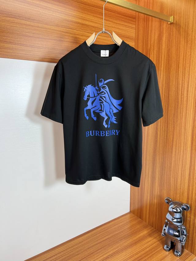 Burberry 巴宝莉 2025春夏新品 三标齐全 圆领纯棉短袖T恤 好货不用过多介绍 看细节 专柜码数：M-Xxxl 175 140建议L