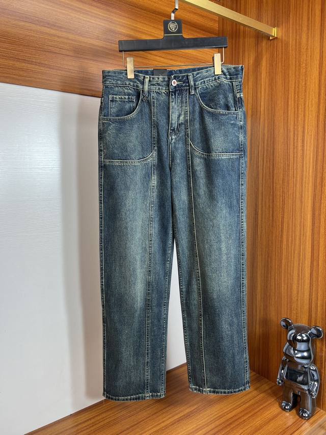Prada 普拉达 2025春夏新品 三标齐全 牛仔裤 好货不用过多介绍 看细节 专柜码数：29-38 175 140上身32码