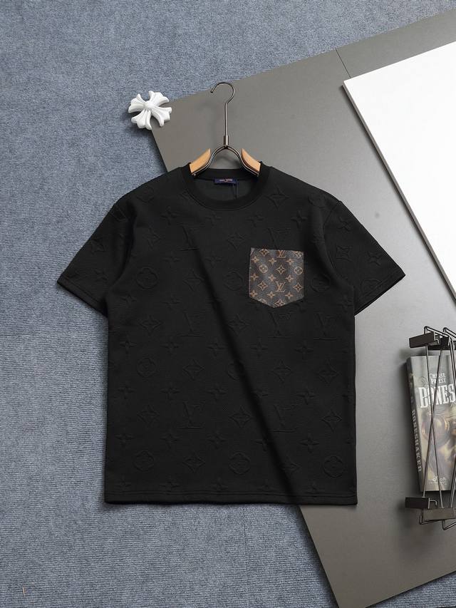 Louis Vuitton 路易威登 老花满印皮标毛巾料 大Logo标识精致升级，灵感源自八十年代复古 原版面料 官方同款 同缸染面料 手感非常舒服 春夏最新砖