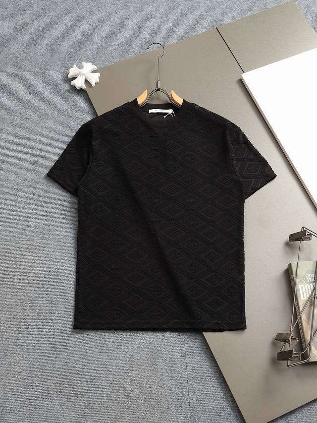 纪梵希Givenchy 微宽版型Xs S M L 25Ss最新最顶级 新款暗纹毛巾绣花 最顶级的品质专柜原单短袖，顶级制作工艺进口面料，专柜款独特设计，采用进口