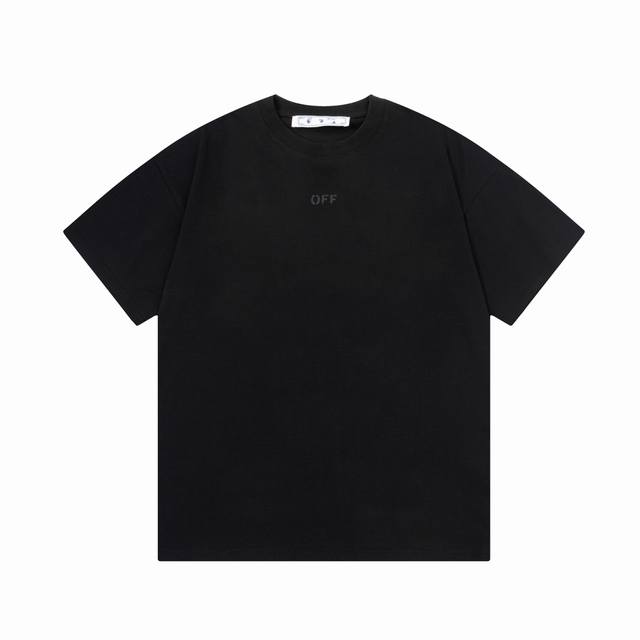 Off-White 月球背面大Logo印花 原版面料 官方同款 短袖T恤 定制 同缸染面料 手感非常舒服 春夏最新砖柜同步 时尚又个性 超级百搭好看 男女都非常