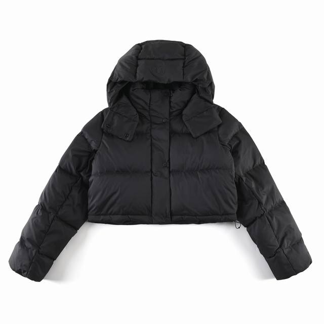 黑色 新款首发！Lululemon露露乐蒙 泡芙三格羽绒服 Wunder Puff系列 独家配色 ■Glyde面料 ■600蓬松度鹅绒填充，轻盈温暖 ■内侧安全