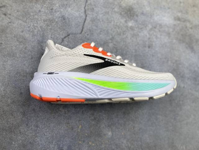 Brooks Ghost 17 布鲁克斯轻量缓震跑步鞋 幽灵17 马拉松跑步鞋 防滑耐磨 舒适透气 轻便百搭运动鞋 织物网面 真标带半码 Size:39-45码