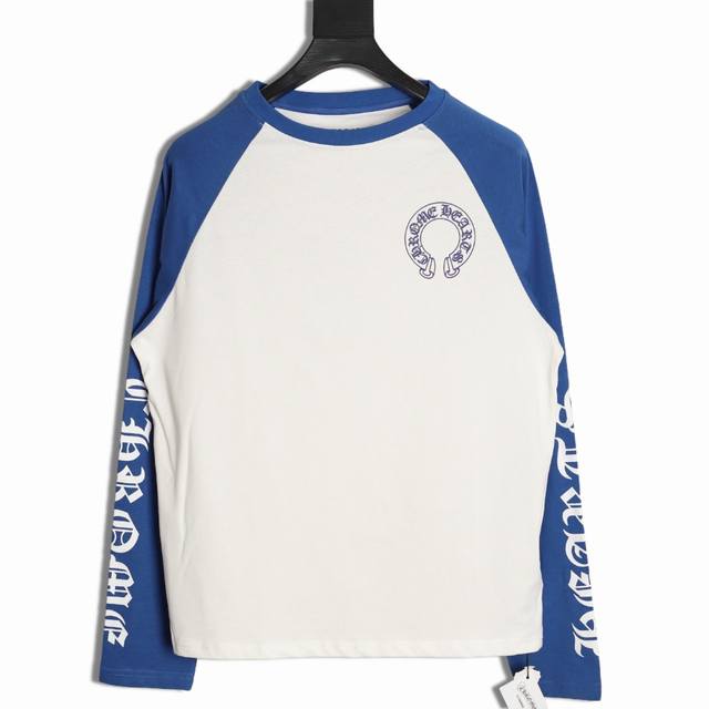 Chrome Hearts 克罗心 25Fw 黑标拼接印花长袖T桖 高克重高密度高品质 毛料柔软细腻亲肤 触感软糯丝滑 保暖性亲肤性极佳 定织定染无色差 无论面