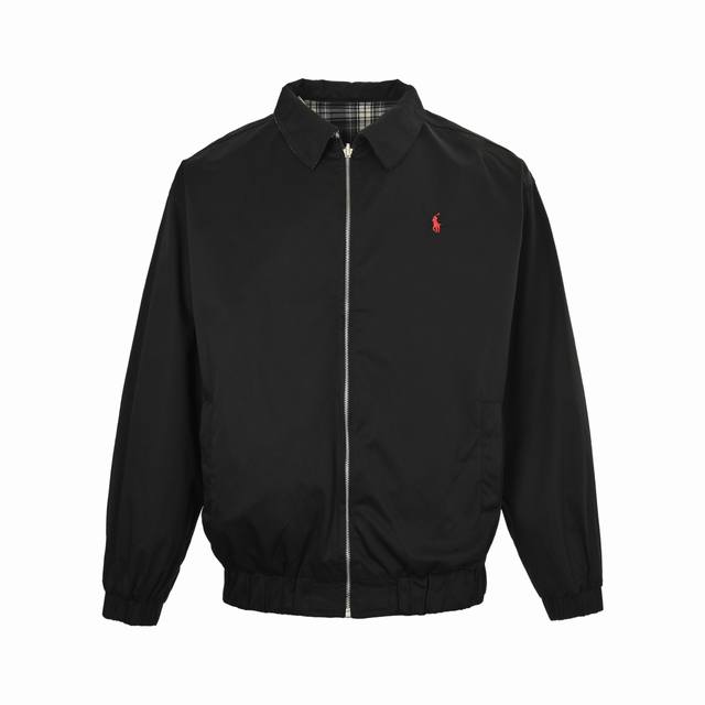 Ralph Lauren 拉夫劳伦 R45翻领刺绣双面穿夹克外套 拉夫劳伦秋季新品夹克 经典的哈灵顿夹克版型 一面百搭 经典 一面复古 时尚 两面可穿 随性穿搭