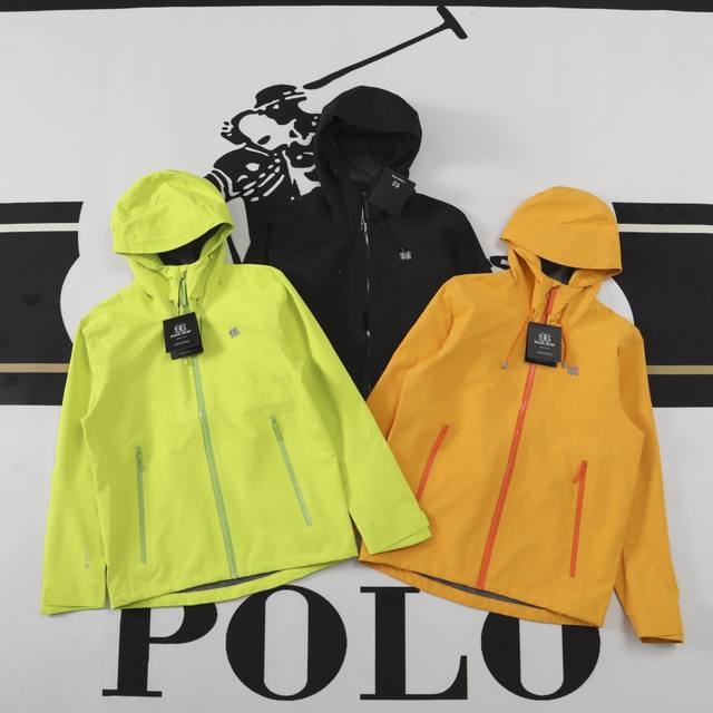 Kolonsport可隆25年春秋季高定版全热封户外情侣款登山冲锋衣外套 可隆专柜同步登山系列 采用进口客P面料，可隆高端牛B1122货！贸易公司订单！硬壳单层