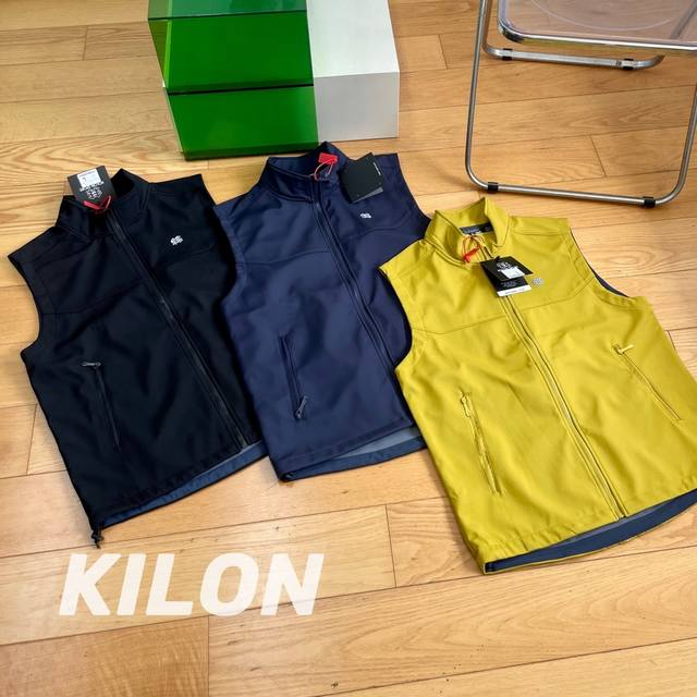 Kolonsport 可隆秋季新款！男士立领软壳户外休闲防水防风马甲背心！官网门店同步！掌柜力荐！户外出行休闲钓鱼！日常通勤穿搭都是不可多得的好衣物！外穿内搭都