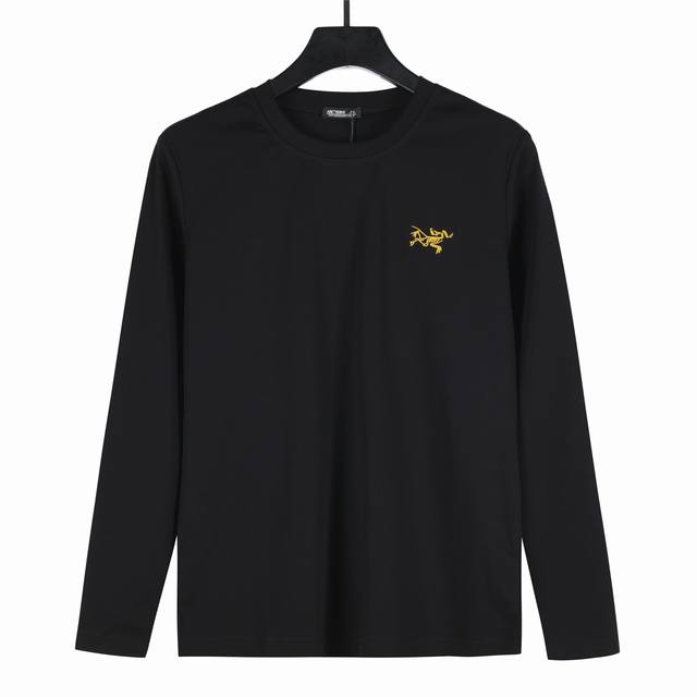 礼盒装 Arcteryx始祖鸟 小Logo刺绣运动长袖 克液氨丝光棉 ：5个色 031 ：M-Xxxl