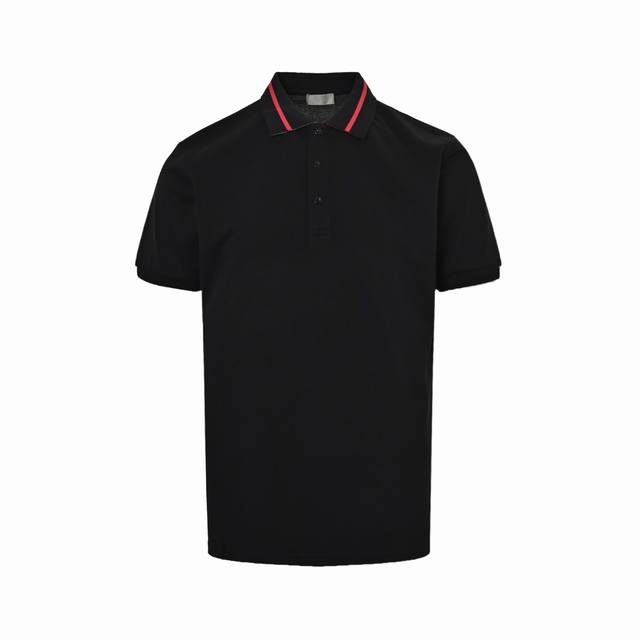Dior 迪奥 25Ss 后领字母提花Polo短袖 选用棉质珠地网眼布打造，定制材质260G长绒棉。衣领为双系统提花定织扁机制成，有弹性，不变形。衣服全部原生布