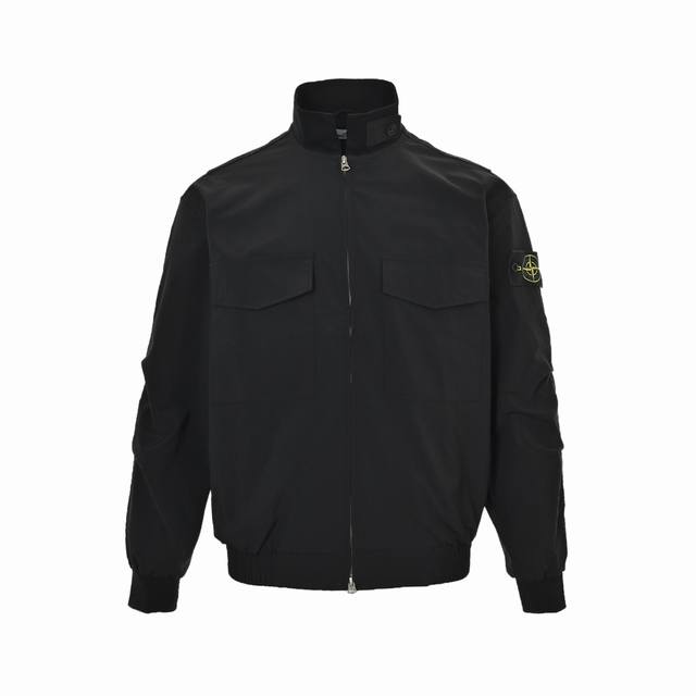 Stone Island 石头岛 机能立领夹克外套 为了还原Zp的一切质感今年团队历经数月最终出货。所有辅料还原Zp！高透层压织物Gore-Tex仿水透气薄膜，
