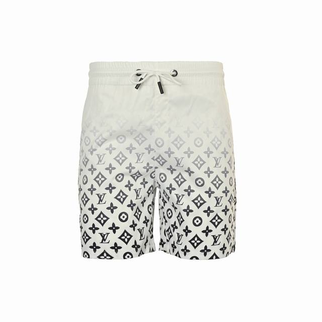 Louis Vuitton 路易威登 25Ss 老花渐变沙滩短裤 精工艺梭织面料，定制五金，做工精细，质感一流，垂感十足，享受夏日与海滩的清凉时刻！ 003 S