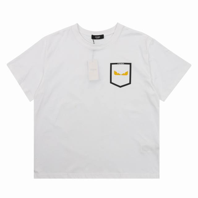 Fendi 芬迪 压胶小怪兽短袖T恤 Size：S-L