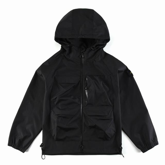 Stone Island 石头岛 户外多口袋冲锋衣拉链外套 尺码：Xs-L