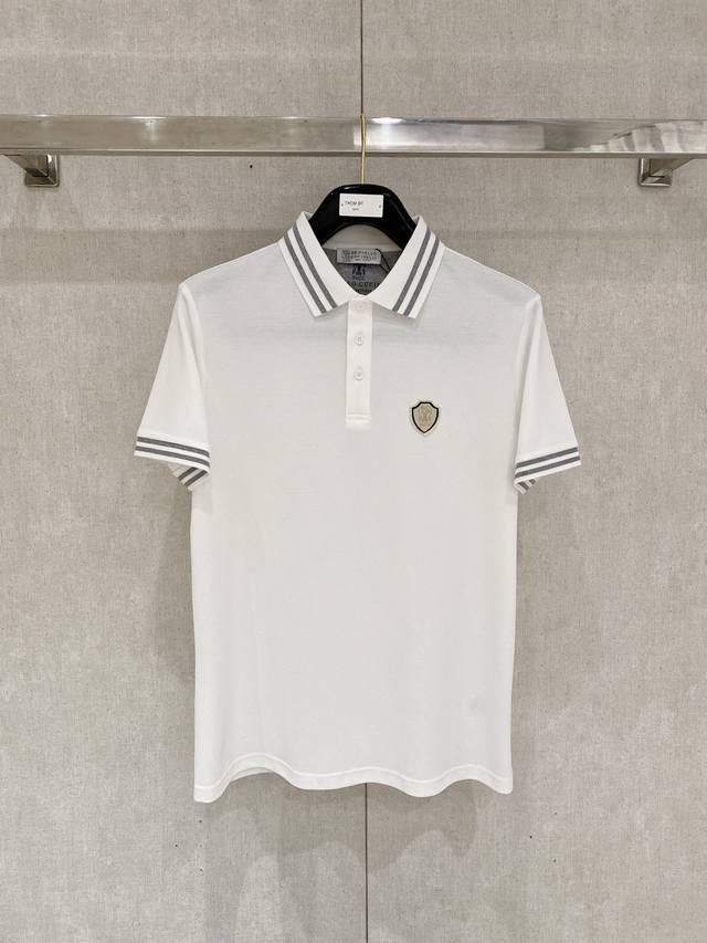 新品上市 Bc 2025Ss夏季新款字母Logo男士翻领Polo衫！经典商务男款，高端男装的天花板级别的商务男款！简约时尚大气不失优雅，单穿内搭体面过人，品质控