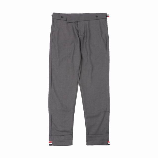 Thom Browne 汤姆布朗 基础款织带休闲西裤 Size：1-4