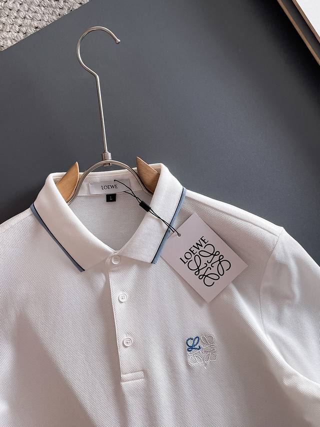 新品上市 罗意威 2025Ss夏季新款字母Logo男士翻领Polo衫！经典商务男款，高端男装的天花板级别的商务男款！简约时尚大气不失优雅，单穿内搭体面过人，品质
