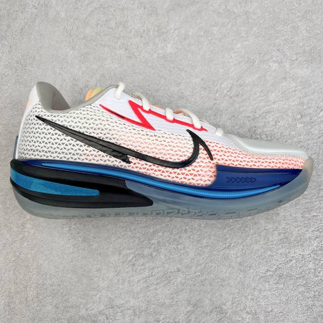 特价 ＃Jc Gt纯原 Nk Air Zoom G.T. Cut 实战篮球鞋 Cz0175-101 鞋身整体以多色拼接为主 全掌React+Zoom Strob