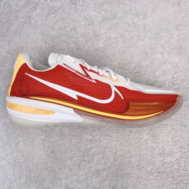 特价 ＃Jc Gt纯原 Nk Air Zoom G.T. Cut 实战篮球鞋 Cz0176-100 鞋身整体以多色拼接为主 全掌React+Zoom Strob