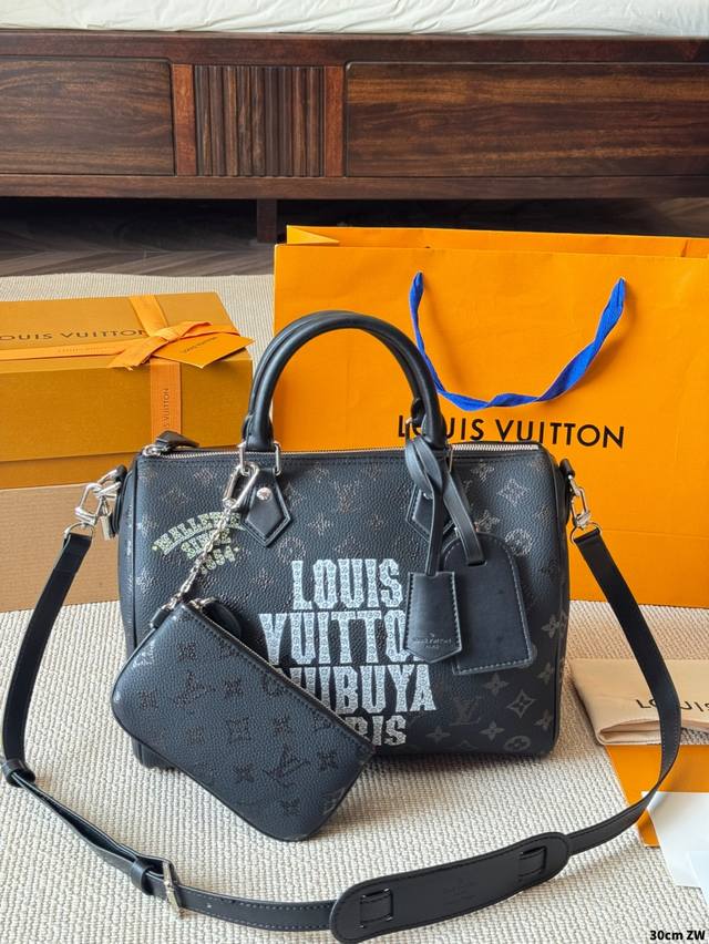 牛皮版本 Lv Speedy 30 P30 枕头包 Lv 新款系列 City Keepal手袋,全网首发 Lv Speedy Nano 枕头包这款Retiro