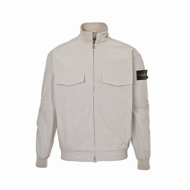 精修实拍 售后无忧 Stone Island 石头岛 机能立领夹克外套 为了还原Zp的一切质感今年团队历经数月最终出货。所有辅料还原Zp！高透层压织物Gore-