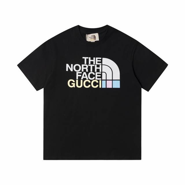 特价Xs8 S4 M1 L7 特 一件 商品售出 不 不退不换 没有质量问题！ [高品质]Gucci Gtnf 北面联名短袖T恤 采用16支100%纯棉240G