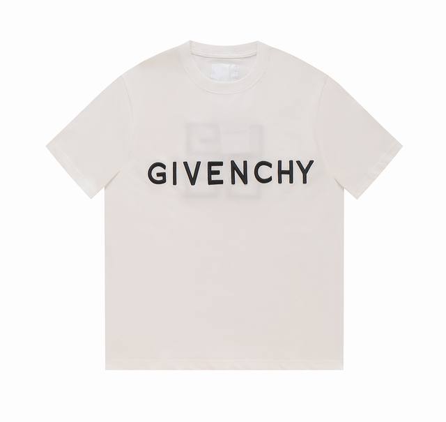 特价Xs7 M10 特 一件 商品售出 不 不退不换 没有质量问题！ Givenchy 纪梵希23Ss前后图案刺绣短袖T恤 定制240克同缸染面料 手感非常舒服