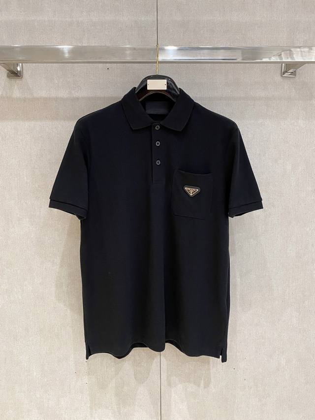 Xp Prada 2025年新款 官方同步 商务首选 时尚个性 百搭潮流 纯原品质 原版面料 吊牌 领标 水洗麦 三标齐全 颜色:黑色 白色 尺码：M-2Xl