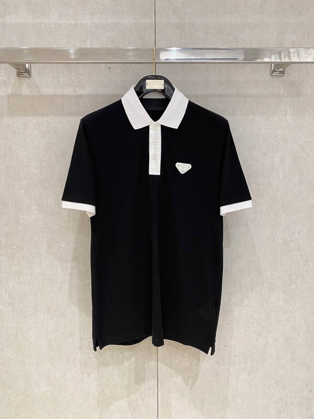 Xp Prada 2025年新款 官方同步 商务首选 时尚个性 百搭潮流 纯原品质 原版面料 吊牌 领标 水洗麦 三标齐全 颜色:黑色 白色 尺码：M-2Xl